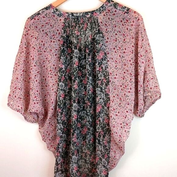 Black Poppy Boho Blouse - Picture 7 of 7